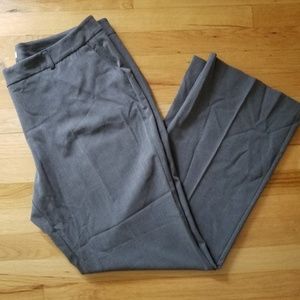 NWT NY&CO Fit-N-Flare Gray Pants- Size 18